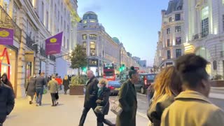 London City Tour 2022 | 4K HDR Virtual Night Walking Tour around the City
