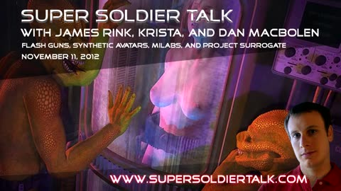 Super Soldier Talk - Flashguns, Avatar Bodies, Project Surrogate