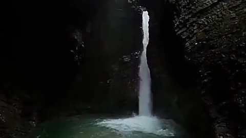It's a beautiful waterfall