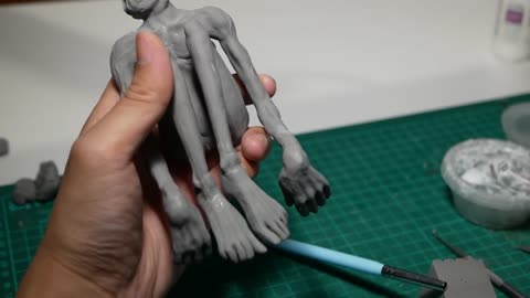 How To Make Realistic MINECRAFT Enderman From Polymer clay