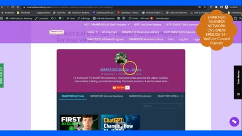 MART(ER) Business Network Overview - Episode 14 - YouTube Curated Business Playlists