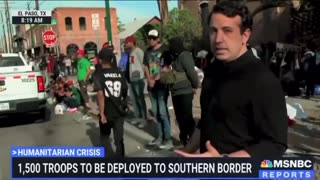 MSNBC Covering Crisis at the Southern Border