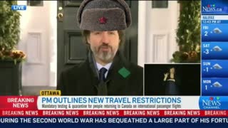 Communist Tyrant Trudeau Just Clamped Down Air Travel