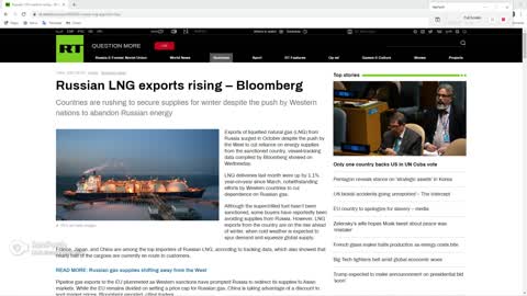 Russia LNG is Still Being Exported