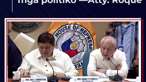 Paggigipit kay Pastor ACQ at sa SMNI, pagsisisihan ng mga politiko —Atty. Roque