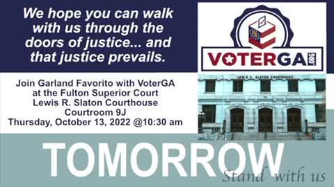 **** VOTERGA CALL TO ACTION ****