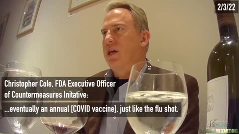 Undercover interview with FDA Executive Christopher Cole
