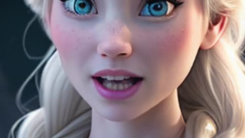 Elsa from Frozen Sings 'Let It Go' - AI Animated Video