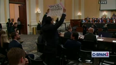 Protesters disrupt the House China Committee hearing on China
