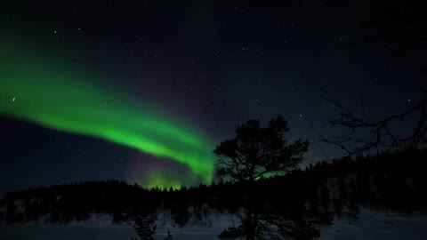 Aurora Borealis in Finnish Lapland