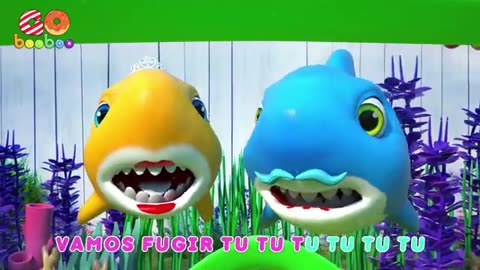 Baby Shark Dance Português Música Infantil | GoBooBoo em Português