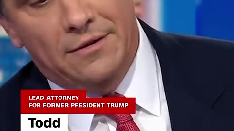 Former President Donald Trump's lead attorney Todd Blanche speaks