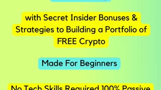 Crushing It With Crypto - A Beginner's Guide to Success Unlocking Risk-Free Crypto Profits