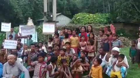 Kamrup Assam, protest: 70 children hospitalized following MR vaccination
