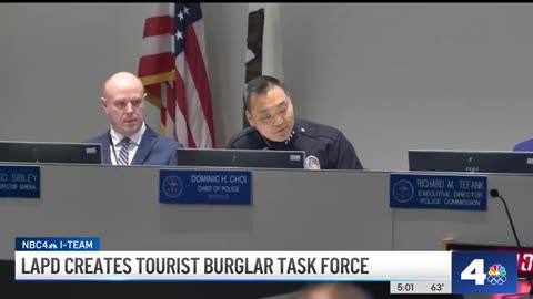 LAPD Creates a Tourist Task Force because of Illegal Alien Theft Groups