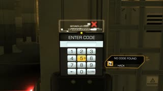 Deus Ex Human Revolution - Omega Ranch Courtyard Laser Grid Password