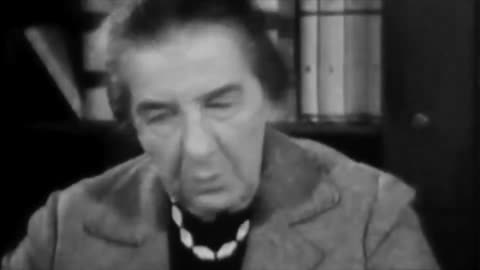 1970 Thames Television Interview With Israeli Prime Minister Golda Meir