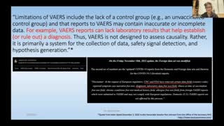 Dr Jessica Rose Immunologist Exposed Vaers Data report Since the Rollout of Covid Vaccines the Adverse Events is highly under reported. Has vaers report been manipulated