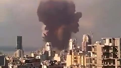 Beirut Explosion Angle 1 August 4, 2020