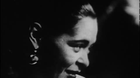 Billie Holiday - Fine And Mellow = CBS Studios Music Video 1957