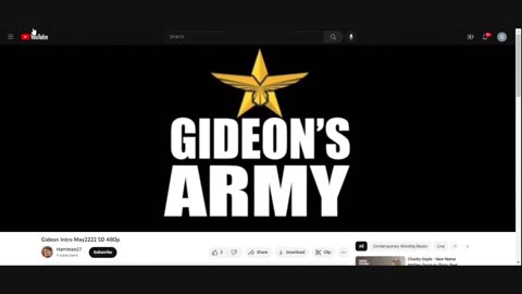 GIDEONS ARMY 6/26/23 MONDAY @ 1030 AM EST FROM PLYMOUTH MA.