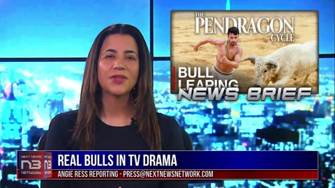 Live Bulls Rampage on TV Series Set