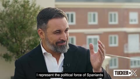 Vox Party leader Santiago Abascal: "I represent the political force of Spaniards."