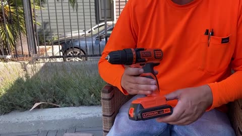 Cordless Drill Review (Black in Decker)