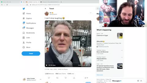 Michael Rapaport Takes Snowball To The Head & Told To Shut Up In NYC