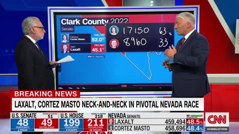 'A dramatic shift': John King breaks down latest Nevada Senate numbers