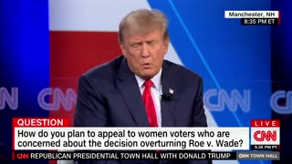 "It Was Such A Great Victory" - Audience Erupts In Applause While Trump Discusses Ending Roe V. Wade