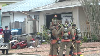 House Fire at 208 Bradshaw Way in Las Vegas