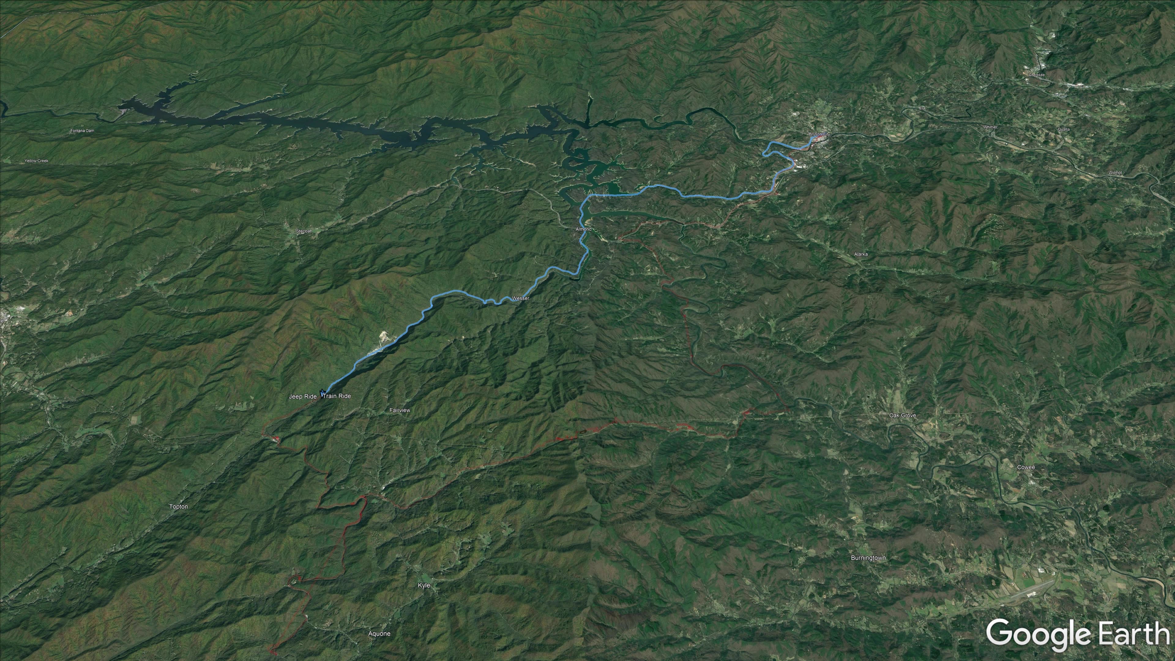 Great smoky mountain railway