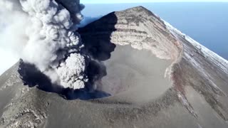 Watch: Massive plumes of ash bellow from Mexico volcano