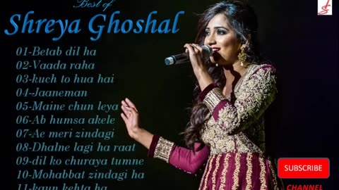 best of shreya ghoshal/ betab dil ha /hits song