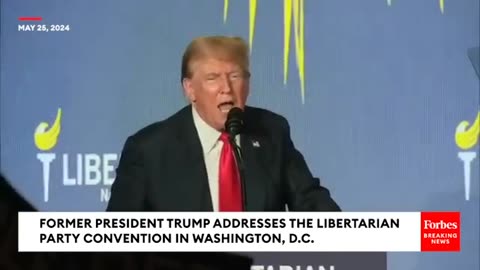 FULL SPEECH: Trump Endures Boos, Calls For Support In Speech To Libertarian Party Convention