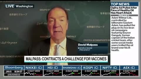World Bank President on Pfizer's vaccine hesitancy