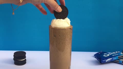 Home made Oreo Cold coffe