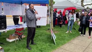 Rally to protect our children in BC Schools against the SOGI 123 agenda - Langley