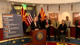 VD2-2 Governor Katie Hobbs Press Conference at the AZ Capitol.