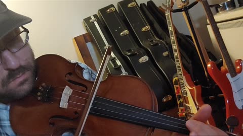 Fiddle Lesson - Intro to "Nine Pound Hammer"