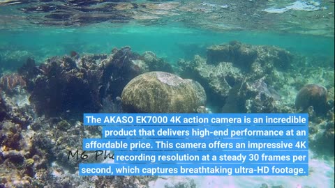 Buyer Reviews: AKASO EK7000 4K30FPS 20MP Action Camera Ultra HD Underwater Camera 170 Degree Wi...