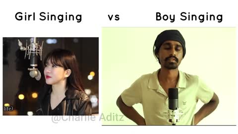 Girls Singing Vs Boys Singing #memes #meme