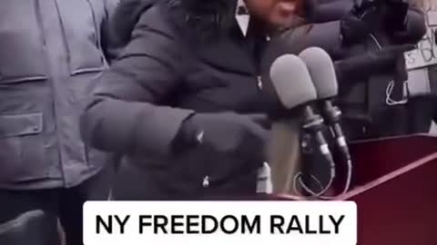 NYC Freedom Rally - We are in a War, and we have to keep going