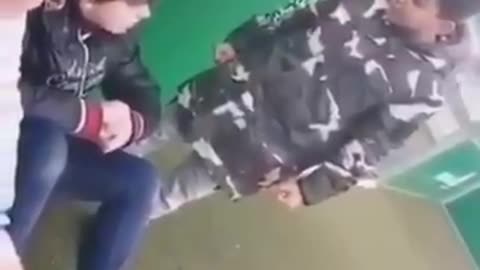 Group of muslims commit a racist attack on german kid