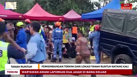 Malaysia says 8 dead, dozens missing after landslide