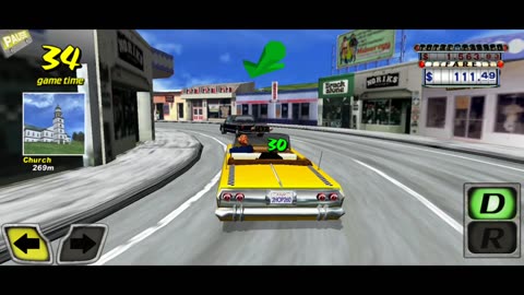 Crazy Taxi Game Play