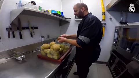 See what the Real Madrid players eat (2018)