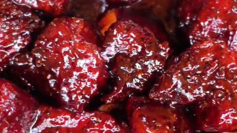 Pork Brisket Burnt Ends #brisket #porkbrisket #burntends #bbqtiktok #FomotionalFinds