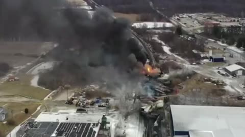 Biden's FEMA Rejects Aid Request for Ohio Town Impacted by Toxic Train Derailment